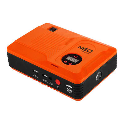 NEO  11-997 Zariadenie „Jumpastarter“, power bank - 1,4Ah, kompresor 3,5BAR, baterka