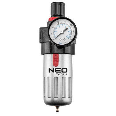 NEO  14-732 Vypúšťací filter s redukciou tlaku 1/2" kovové telo