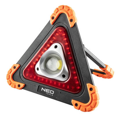 NEO  99-076  Výstrážný trojuholník + svetlo 2v1, 800 Im
