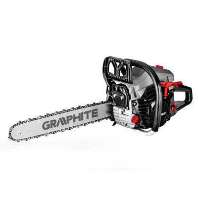 GRAPHITE  58G954  Benzínová reťazová píla 2,7 kW , vodiaca lišta 18 "(450 mm)