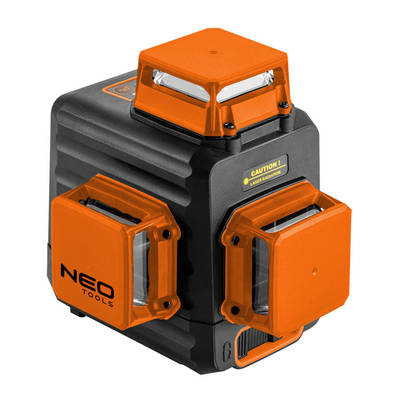 NEO  75-109  3D laser, zelený, puzdro, cieľová doska, magnetický držiak, nabíjačka