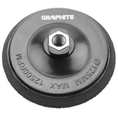 GRAPHITE  55H827  Unášač/Kotúč na suchý zips 125 mm x M14