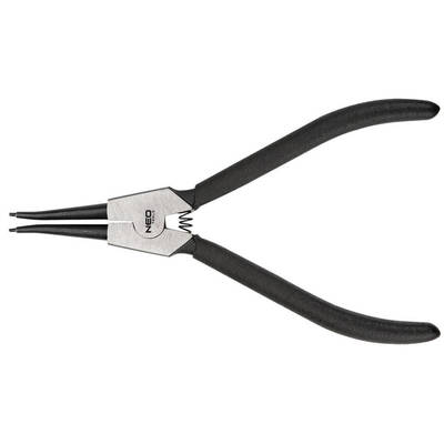 NEO  01-087  Kliešte na objímkové krúžky 180 mm, vonkajšie, rovné