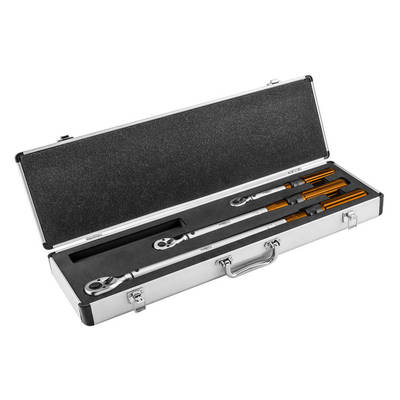 NEO  08-845  Sada obojstranných momentových kľúčov 1/4", 3/8", 1/2" 3 ks.