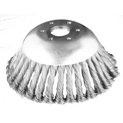 GRAPHITE  55H100  Drôtená kefa na krovinorez, 150 x 25,4 mm, tvrdá