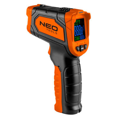 NEO  75-276  Pyrometer, prístroj na meranie teploty (C-50~880, F-58~1616)