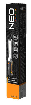 NEO  99-043 Dielenská lampa nabíjateľná SMD 600 Im
