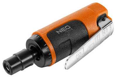 NEO  14-014 Pneumatická priama brúska 1/4";1/8"  -  6 mm/3mm, 25 000 rpm