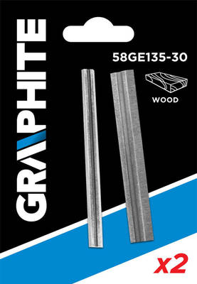 GRAPHITE  58GE135-30  Súprava nožov pre hoblík 58GE135