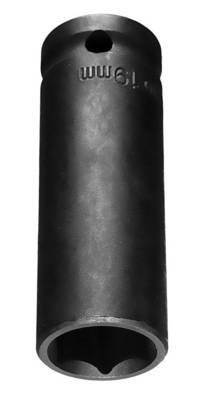NEO  12-319  Gola hlavica RÁZOVÁ predĺžená 1/2", 19 mm, Cr-Mo
