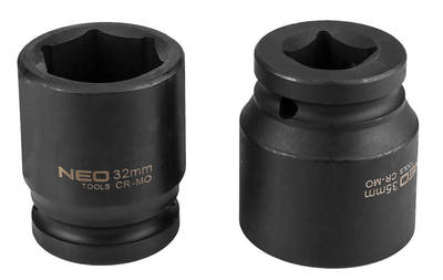 NEO  12-115  Sada nástrčných kľúčov 3/4", 26-38 mm, 8 diel