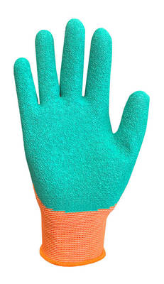 NEO  97-644-4  Detské pracovné rukavice, polyester s latexovým povlakom (crincle), veľkosť 4