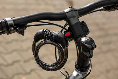 NEO  91-007  Zámok na bicykel s kódom