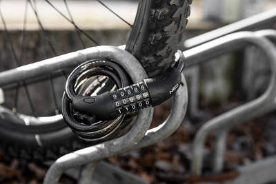 NEO  91-007  Zámok na bicykel s kódom