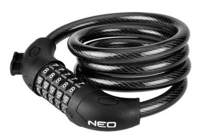 NEO  91-007  Zámok na bicykel s kódom