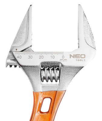 NEO  03-021  Nastaviteľný kľúč 156 mm, rozsah 0-43 mm