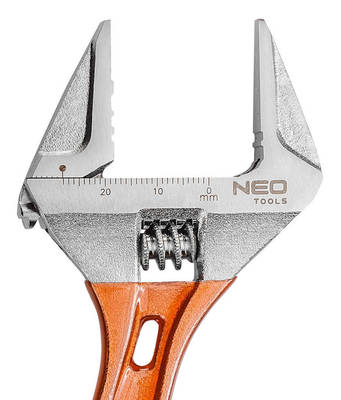 NEO  03-019  Nastaviteľný kľúč  118 mm, rozsah 0-28 mm