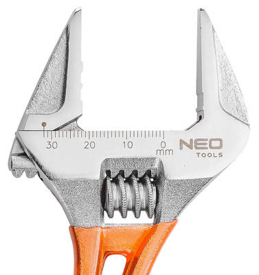 NEO  03-020  Nastaviteľný kľúč 139 mm, rozsah 0-32 mm
