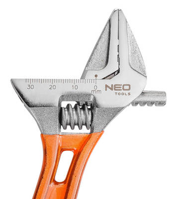 NEO  03-020  Nastaviteľný kľúč 139 mm, rozsah 0-32 mm