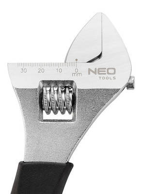 NEO  03-029  Nastaviteľný kľúč 250 mm, rozsah 0 až 32 mm
