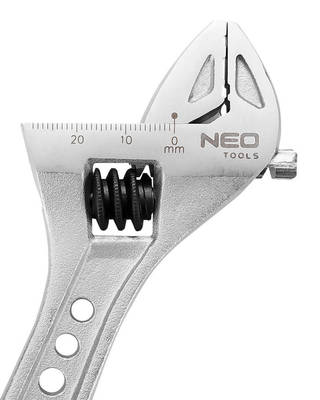 NEO  03-011  Nastaviteňý kľúč 200 mm, 0-29 mm
