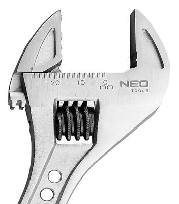 NEO  03-011  Nastaviteňý kľúč 200 mm, 0-29 mm