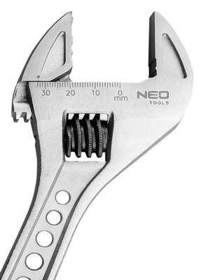 NEO  03-012  Nastaviteňý kľúč 250 mm, 0-33 mm