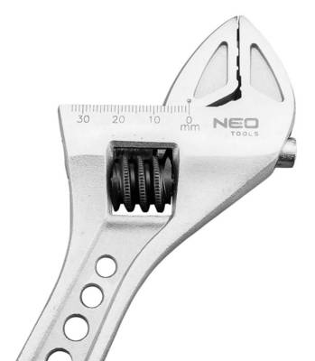 NEO  03-012  Nastaviteňý kľúč 250 mm, 0-33 mm