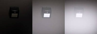 NEO  99-055 Nástenné solárne svietidlo 20 SMD LED 200 lm