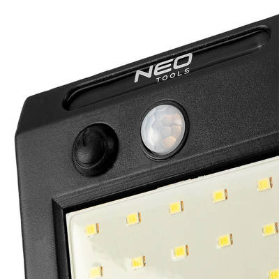 NEO  99-055 Nástenné solárne svietidlo 20 SMD LED 200 lm