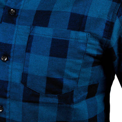 NEO  81-545-XL  Flanelová košeľa, tmavomodrá, veľkosť XL