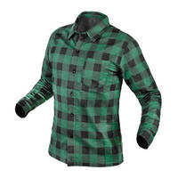 NEO  81-546-L  Flanelová košeľa, zelená, veľkosť L