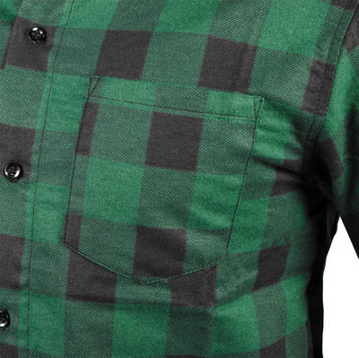 NEO  81-546-XXXL  Flanelová košeľa, zelená, veľkosť XXXL