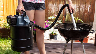 GRAPHITE  58GE125  AKU Odsávač popola Energy+ 18 V Li-lon, 15 l nádoba