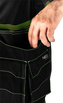 NEO  81-249-L  Pracovné nohavice na traky Premium PRO, veľkosť L