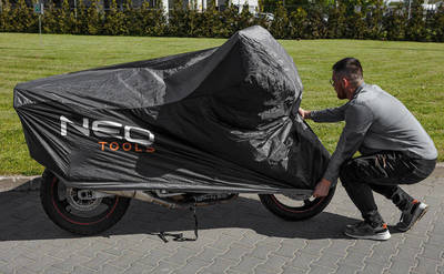 NEO  10-473  Ochranná plachta na motorku/skúter, 246 x 104 x 127 cm,(150 °C)