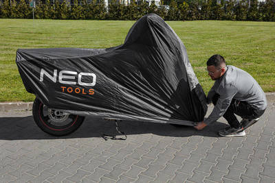 NEO  10-473  Ochranná plachta na motorku/skúter, 246 x 104 x 127 cm,(150 °C)