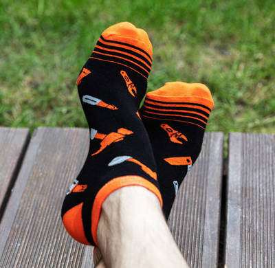 NEO  GD030  Farebné ponožky NEO TOOLS, krátke, veľkosť 39-42
