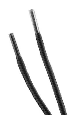 NEO  82-390  Šnúrky do pracovných topánok 120 cm, čierne