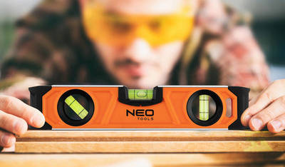 NEO  71-002  Torpédová vodováha 230 mm, s magnetom