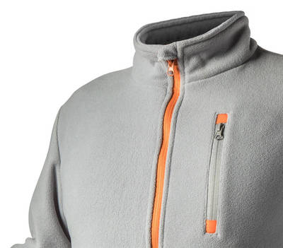 NEO  81-501-S  Bunda fleece sivá, veľ. S