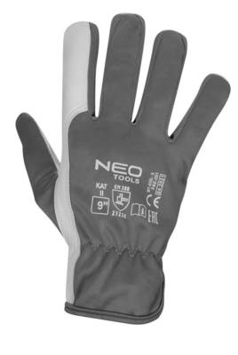NEO  97-656-9  Priemyselné rukavice, 2122X, kozia koža, veľkosť 9", CE