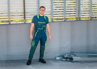 NEO  81-246-XS Nohavice na traky PREMIUM modré, zloženie : 62% bavlna, 35% polyester, 3% elastan, veľkosť XS