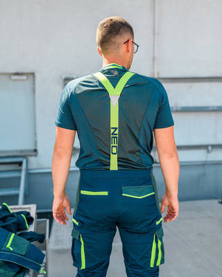 NEO  81-246-XS Nohavice na traky PREMIUM modré, zloženie : 62% bavlna, 35% polyester, 3% elastan, veľkosť XS