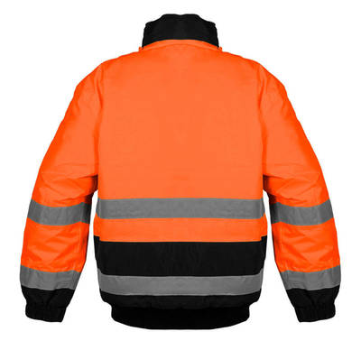 NEO  81-711-M  Pracovná bunda s vysokým videním, zateplená, oranžová, veľkosť M