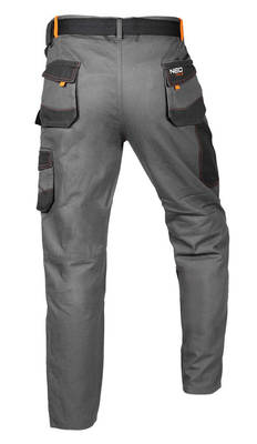 NEO  81-325-XL Pracovné nohavice Slim, 100% bavlna, XL/54