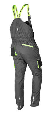 NEO  81-247-XL Nohavice na traky PREMIUM šedé, zloženie : 100% bavlna, ripstop, veľkosť XL