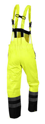 NEO  81-775-XL  Nohavice na traky s vysokou viditeľnosťou, reflexné, žlté, veľ. XL