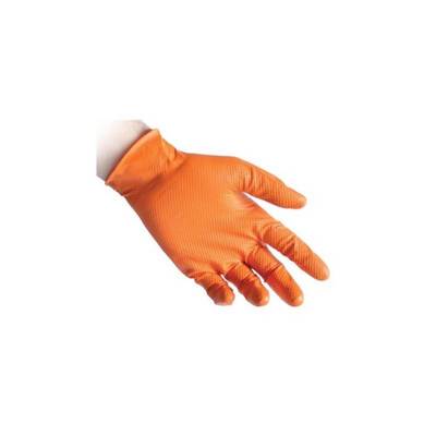 REFLEXX N85-M Jednorázové rukavice Industry oranžové, veľkosť M, 50 ks / bal.