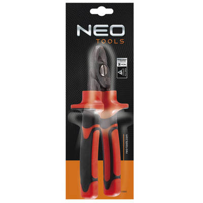NEO  01-560  Káblové nožnice 160 mm, 1000V, CrV, leštená